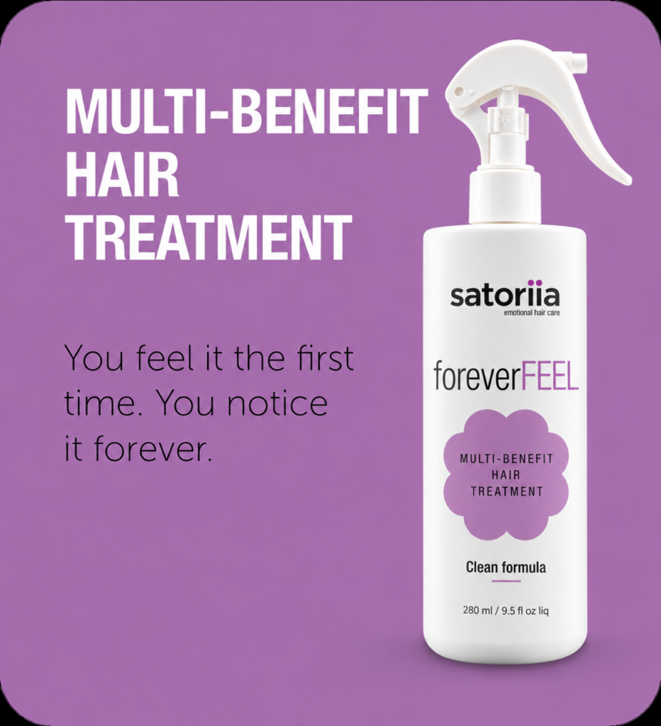 Satoriia current product packaging and product introduction.