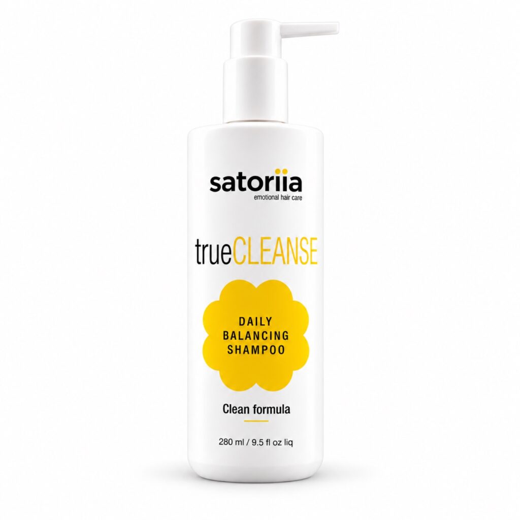 Satoriia trueCLEANSE in current English packaging — white-background product view.