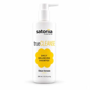 Satoriia trueCLEANSE in current English packaging — white-background product view.